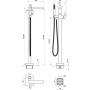Напольный смеситель RAVAK CHROME CR 080.20BL.RB07A, X070434 